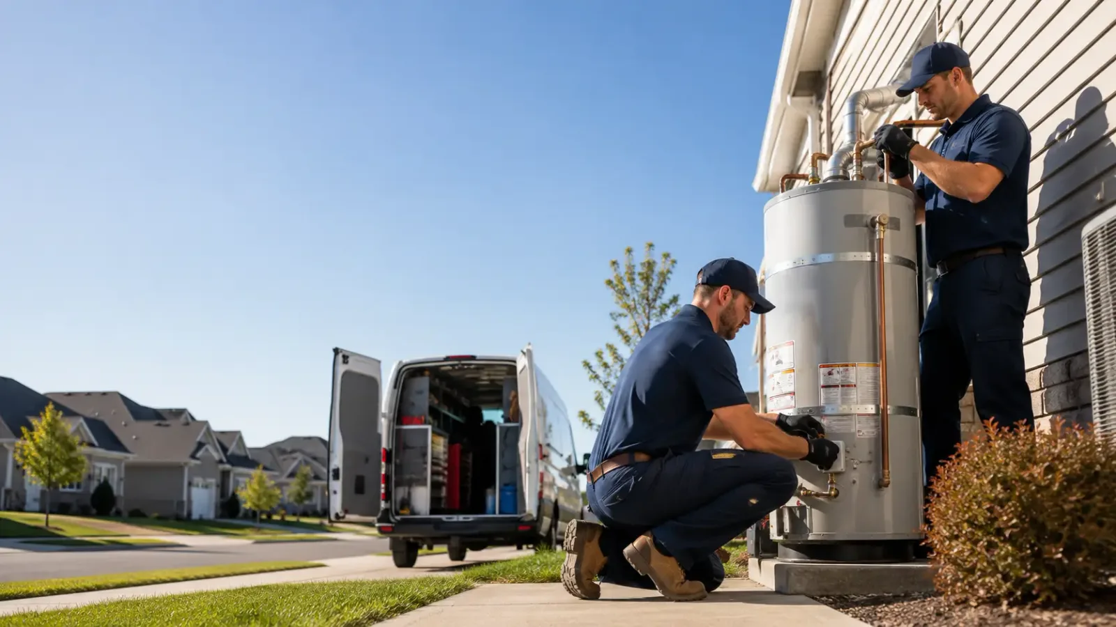 Water Heater Installation in Cortland, IL
